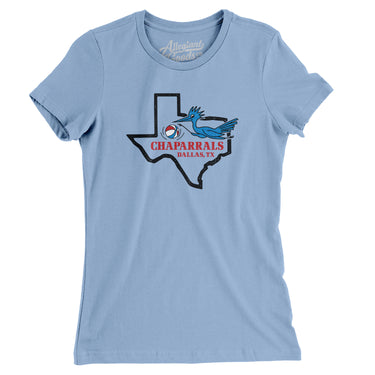 Dallas Chaparrals Basketball Women's T-Shirt-Allegiant Goods Co. Vintage Sports Apparel