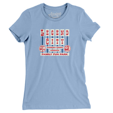 Legend City Amusement Park Women's T-Shirt-Allegiant Goods Co. Vintage Sports Apparel