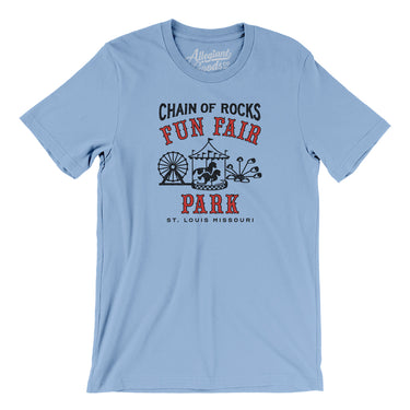 Chain of Rocks Amusement Park Men/Unisex T-Shirt-Allegiant Goods Co. Vintage Sports Apparel