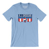 New Jersey Americans Basketball Men/Unisex T-Shirt-Baby Blue-Allegiant Goods Co. Vintage Sports Apparel