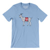 #12 GOAT Men/Unisex T-Shirt-Baby Blue-Allegiant Goods Co. Vintage Sports Apparel