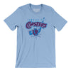 Connecticut Coasters Roller Hockey Men/Unisex T-Shirt-Baby Blue-Allegiant Goods Co. Vintage Sports Apparel