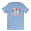Legend City Amusement Park Men/Unisex T-Shirt-Baby Blue-Allegiant Goods Co. Vintage Sports Apparel