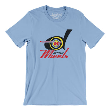 Detroit Wheels Football Men/Unisex T-Shirt-Allegiant Goods Co. Vintage Sports Apparel