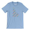 Idaho Pride State Men/Unisex T-Shirt-Baby Blue-Allegiant Goods Co. Vintage Sports Apparel