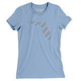 Florida Pride State Women's T-Shirt-Allegiant Goods Co. Vintage Sports Apparel
