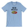 New Mexico Christmas Enchiladas Men/Unisex T-Shirt-Baby Blue-Allegiant Goods Co. Vintage Sports Apparel