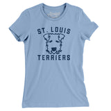 St. Louis Terriers Baseball Women's T-Shirt-Allegiant Goods Co. Vintage Sports Apparel