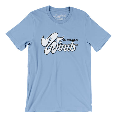 Chicago Winds Football Men/Unisex T-Shirt-Allegiant Goods Co. Vintage Sports Apparel