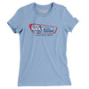 Rock-A-Hoola Water Park Women's T-Shirt-Baby Blue-Allegiant Goods Co. Vintage Sports Apparel