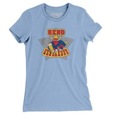 Reno Renegades Hockey Women's T-Shirt-Allegiant Goods Co. Vintage Sports Apparel