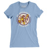 St. Petersburg Pelicans Baseball Women's T-Shirt-Baby Blue-Allegiant Goods Co. Vintage Sports Apparel