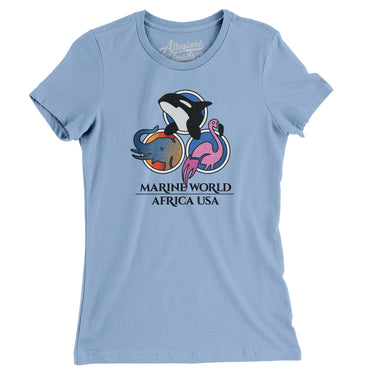 Marine World/ Africa USA Amusement Park Women's T-Shirt-Allegiant Goods Co. Vintage Sports Apparel
