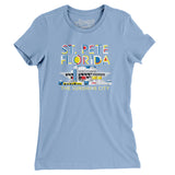 St. Pete Florida Pier Women's T-Shirt-Allegiant Goods Co. Vintage Sports Apparel