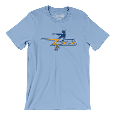 Rochester Zeniths Basketball Men/Unisex T-Shirt-Allegiant Goods Co. Vintage Sports Apparel