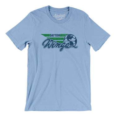 Dayton Wings Basketball Men/Unisex T-Shirt-Allegiant Goods Co. Vintage Sports Apparel
