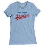 New Haven Blades Hockey Women's T-Shirt-Allegiant Goods Co. Vintage Sports Apparel