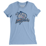 Columbus Landsharks Lacrosse Women's T-Shirt-Allegiant Goods Co. Vintage Sports Apparel