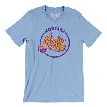 Montana Magic Hockey Men/Unisex T-Shirt-Allegiant Goods Co. Vintage Sports Apparel