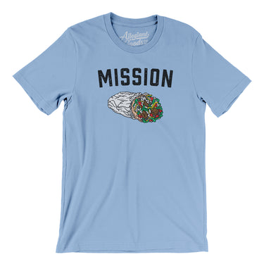 Mission Burrito Men/Unisex T-Shirt-Allegiant Goods Co. Vintage Sports Apparel