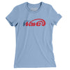 Washington Wave Lacrosse Women's T-Shirt-Baby Blue-Allegiant Goods Co. Vintage Sports Apparel