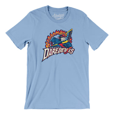 Denver Daredevils Roller Hockey Men/Unisex T-Shirt-Allegiant Goods Co. Vintage Sports Apparel