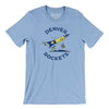Denver Rockets Basketball Men/Unisex T-Shirt-Baby Blue-Allegiant Goods Co. Vintage Sports Apparel