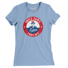 Troy Uncle Sam's Trojans Hockey Women's T-Shirt-Baby Blue-Allegiant Goods Co. Vintage Sports Apparel