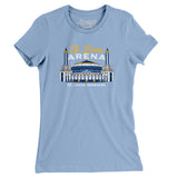 St. Louis Arena Women's T-Shirt-Allegiant Goods Co. Vintage Sports Apparel