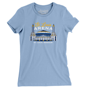 St. Louis Arena Women's T-Shirt-Allegiant Goods Co. Vintage Sports Apparel