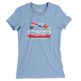 Space City USA Amusement Park Women's T-Shirt-Allegiant Goods Co. Vintage Sports Apparel