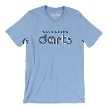 Washington Darts Soccer Men/Unisex T-Shirt-Allegiant Goods Co. Vintage Sports Apparel