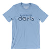 Washington Darts Soccer Men/Unisex T-Shirt-Baby Blue-Allegiant Goods Co. Vintage Sports Apparel