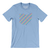 Ohio Pride State Men/Unisex T-Shirt-Baby Blue-Allegiant Goods Co. Vintage Sports Apparel
