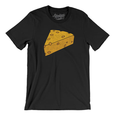 Cheesehead Men/Unisex T-Shirt-Black-Allegiant Goods Co. Vintage Sports Apparel