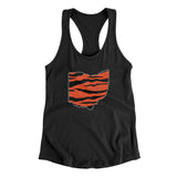 Ohio Tiger Stripes Women's Racerback Tank-Allegiant Goods Co. Vintage Sports Apparel