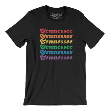 Tennessee Pride Men/Unisex T-Shirt-Allegiant Goods Co. Vintage Sports Apparel