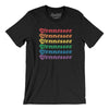 Tennessee Pride Men/Unisex T-Shirt-Black-Allegiant Goods Co. Vintage Sports Apparel