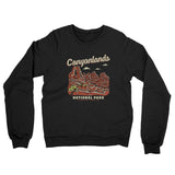 Canyonlands National Park Midweight Crewneck Sweatshirt-Allegiant Goods Co. Vintage Sports Apparel