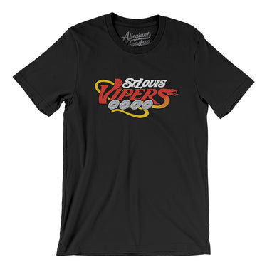 St. Louis Vipers Roller Hockey Men/Unisex T-Shirt-Allegiant Goods Co. Vintage Sports Apparel