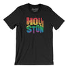 Houston Texas Pride Men/Unisex T-Shirt-Black-Allegiant Goods Co. Vintage Sports Apparel