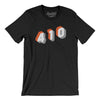 Baltimore 410 Area Code Men/Unisex T-Shirt-Black-Allegiant Goods Co. Vintage Sports Apparel