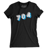 Charlotte 704 Area Code Women's T-Shirt-Allegiant Goods Co. Vintage Sports Apparel