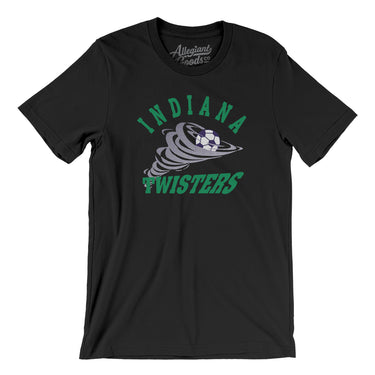 Indiana Twisters Soccer Men/Unisex T-Shirt-Allegiant Goods Co. Vintage Sports Apparel