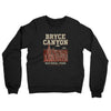 Bryce Canyon National Park Midweight Crewneck Sweatshirt-Black-Allegiant Goods Co. Vintage Sports Apparel