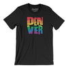 Denver Colorado Pride Men/Unisex T-Shirt-Black-Allegiant Goods Co. Vintage Sports Apparel