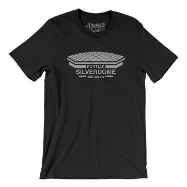 Detroit Silverdome Men/Unisex T-Shirt-Allegiant Goods Co. Vintage Sports Apparel