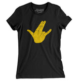 Shockers Hand Women's T-Shirt-Allegiant Goods Co. Vintage Sports Apparel