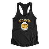 Atlanta Basketball Ice Women's Racerback Tank-Allegiant Goods Co. Vintage Sports Apparel