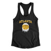 Atlanta Basketball Ice Women's Racerback Tank-Black-Allegiant Goods Co. Vintage Sports Apparel